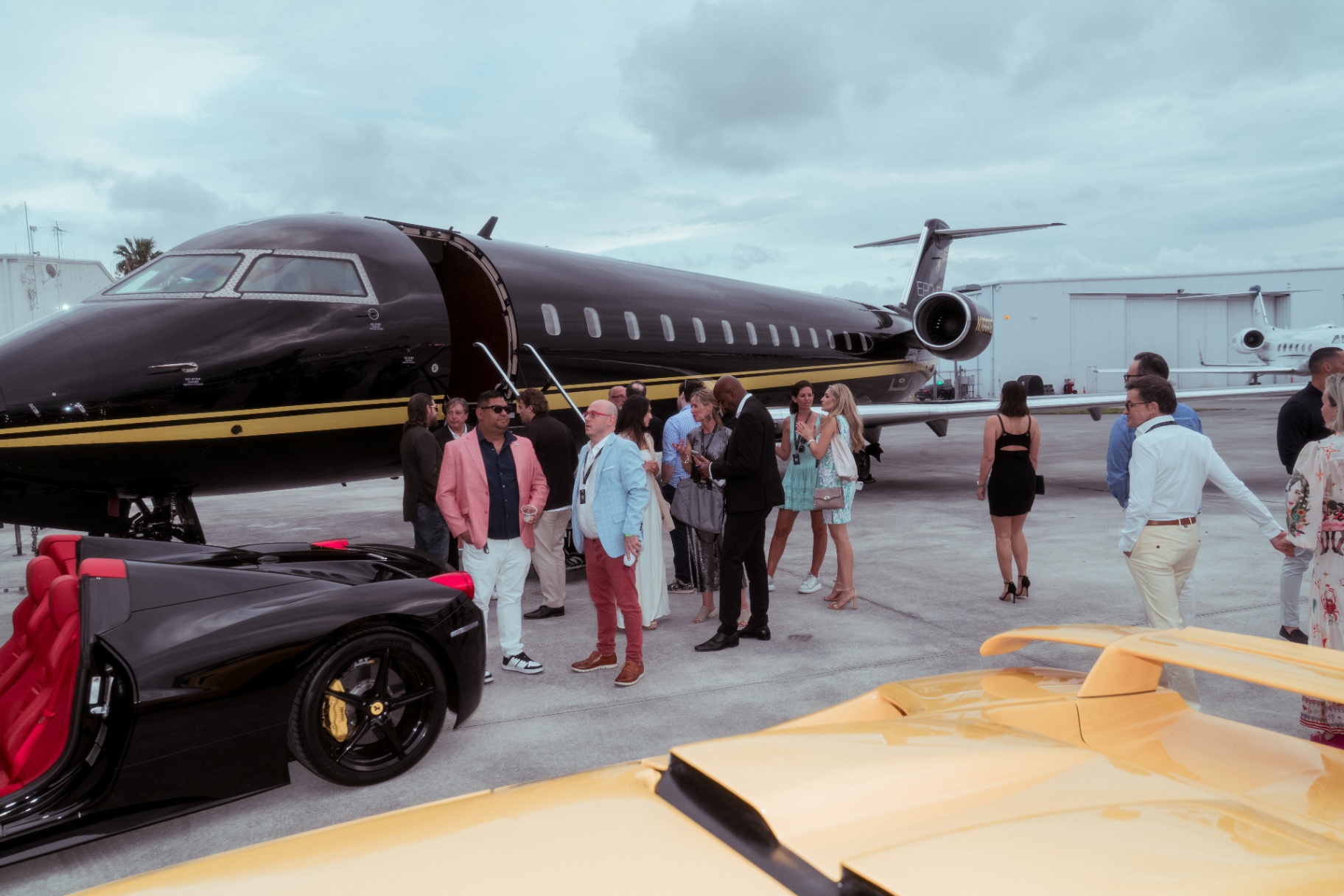 Smarter Aircraft event — fleet and crowd